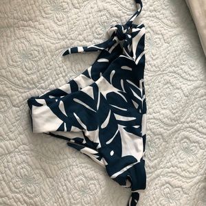 Mikoh bathing suit bottoms with ties